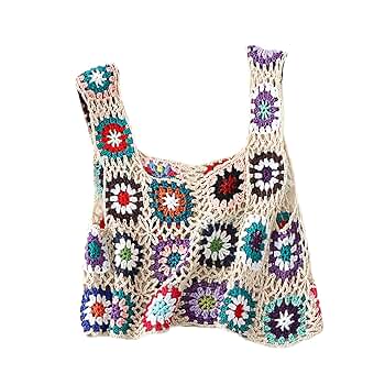 トップス ORR Crochet Knitted Tank Top Crochet Knitted Tank Top | ファッション通販サイト NUGU